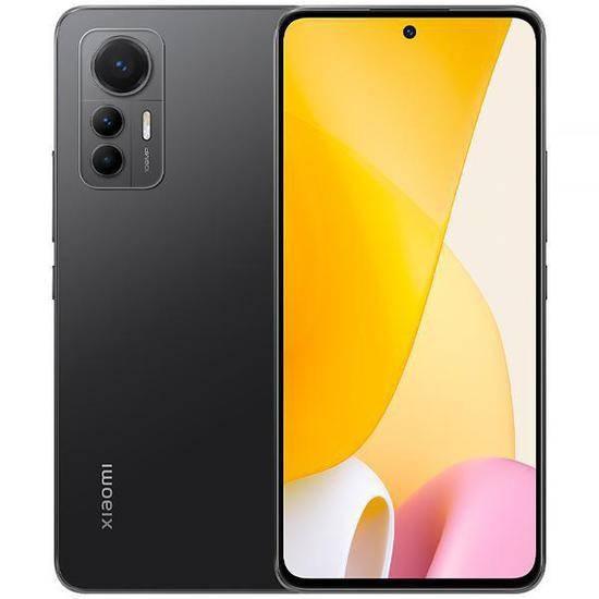 SMARTPHONE XIAOMI 12 LITE 5G 2203129G 8 GB + 128 GB 6.55 DUAL SIM OCTA CORE 108 MP BLACK / NERO